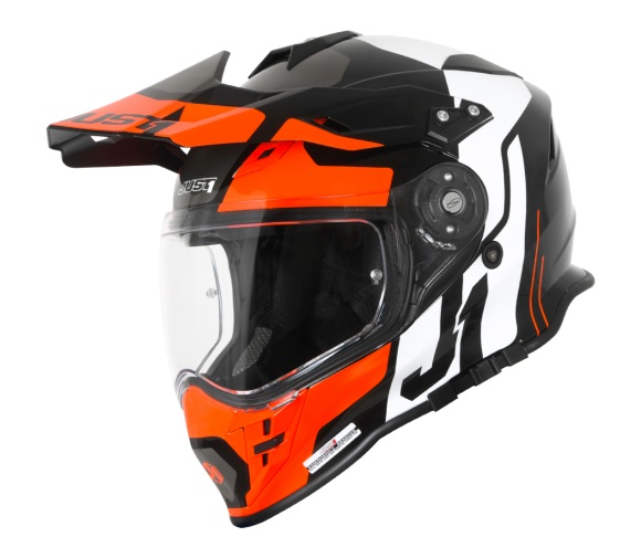 CASCO JUST1 J34 ADVENTURE CROSS TOUR ORANGE BLACK L [J34019]